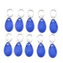 100Pc 125kHz RFID Proximity ID Tag Token Access Control Card Keyfob Keychain