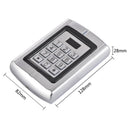 125Khz EM-ID Metal Case RFID Access Control Keypad With Back Light Support 1000 User