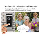 7 Inch Video Door Phone Doorbell Entry Intercom System Kit with 1-camera 1-monitor TFT LCD Screen Unlock IR Night Vision Rainproof Home Security EU Plug (Golden)
