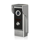 7 Inch Video Door Phone Doorbell Entry Intercom System Kit with 1-camera 1-monitor TFT LCD Screen Unlock IR Night Vision Rainproof Home Security EU Plug (Golden)