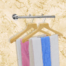 Rotatable Wall Mount Clothes Hanger Coat Rack Towel Holder Stainless Hook