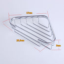 Triangle Soap Holder Bathroom Shower Organizer Soap Container Dispenser Stainless Steel