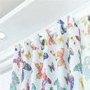 100x250cm Door Window Curtain Eyelet Floral Room Drape Divider Butterfly