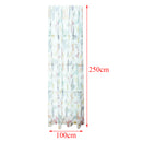 100x250cm Voile Door Window Curtain Floral Room Drape Divider Bedroom Sheer Panel Window Treatment Butterfly