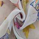 100x250cm Voile Door Window Curtain Floral Room Drape Divider Bedroom Sheer Panel Window Treatment Butterfly
