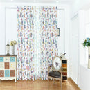 100x250cm Voile Door Window Curtain Floral Room Drape Divider Bedroom Sheer Panel Window Treatment Butterfly