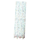 100x250cm Voile Door Window Curtain Floral Room Drape Divider Bedroom Sheer Panel Window Treatment Butterfly