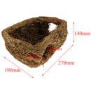 Hamster Grass Sleeping House Small Animal Supplies Beds Hammocks Nesters