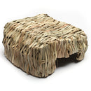 Pet Dry Grass Weave Nest House Chew Play Toy for Rabbit Hamster Guinea Pig Rat