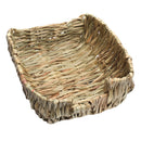 Pet Dry Grass Weave Nest House Chew Play Toy for Rabbit Hamster Guinea Pig Rat