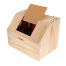 Wood Hamster Mouse Gerbille Cage Pet Bathroom Toy Toilet Bath Sand 2-path