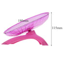Silent Flying Saucer Exercise Wheel Hamster Rat Gerbil Activity Playing Toy