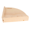 Pet Natural Wooden Stand Perch Platform for Hamster Gerbil Rat Bird Exercise Climbing Playing Toy
