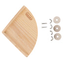 Pet Natural Wooden Stand Perch Platform for Hamster Gerbil Rat Bird Exercise Climbing Playing Toy