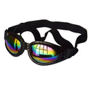 Adjustable Pet Dog UV Sunglasses Sun Glasses Glasses Goggles Eye Wear Protection Fashion (Black)