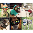 Adjustable Pet Dog UV Sunglasses Sun Glasses Glasses Goggles Eye Wear Protection Fashion (Black)