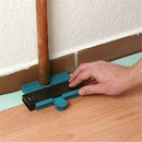 4 Inch/120 MM Irregular Contour Gauge Arc Ruler Contour Copy Plastic Winding Pipe Universal Laminate Profile Gauge