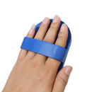 Pet Dog Puppy Bath Grooming Massage Brush Hair Comb Soft Rubber Bath Wash Tool ( Blue )