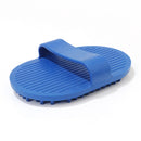 Pet Dog Puppy Bath Grooming Massage Brush Hair Comb Soft Rubber Bath Wash Tool ( Blue )