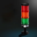 DC 24V 6W LED Signal Tower Alarm Lamp Red Green Yellow Indicator Light, Widely used in Industrial Construction Residential area, Work Zone Traffic and so on