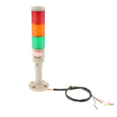 DC 24V 6W LED Signal Tower Alarm Lamp Red Green Yellow Indicator Light, Widely used in Industrial Construction Residential area, Work Zone Traffic and so on