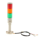 DC 24V 6W LED Signal Tower Alarm Lamp Red Green Yellow Indicator Light, Widely used in Industrial Construction Residential area, Work Zone Traffic and so on