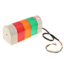 DC 24V 6W LED Signal Tower Alarm Lamp Red Green Yellow Light, Widely used in Industrial Construction Residential area, Transportation etc.