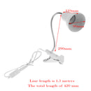 Flexible Reptile Lamp Holder E27 Light Bulb Table Lamp Holder EU Plug Black