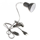 Flexible Reptile Lamp Holder E27 Light Bulb Table Lamp Holder EU Plug Black