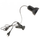 Flexible Reptile Lamp Holder E27 Light Bulb Table Lamp Holder EU Plug Black