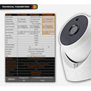 1080P HD Dome Security Camera IR Camera DVR Surveillance System EU Standard