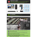 EU Plug Water-resistant Security Camera Outdoor POE Camera Motion Detection