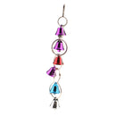 Pet Bird Parrot Cage Accessory Bell Stand Chewing Bell Swing Bar Ladder Toys