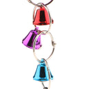 Pet Bird Parrot Cage Accessory Bell Stand Chewing Bell Swing Bar Ladder Toys