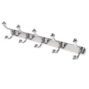 Wall Mounted Strong 5-Hook Rack Hook Coat Key Clothes Towel Hanger 3