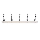 Wall Mounted Strong 5-Hook Rack Hook Coat Key Clothes Towel Hanger 3