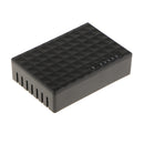 5-Port Fast Ethernet Switch Desktop Network Splitter Hub 10Mbps/100Mbps, Plug and Play, Eu Plug