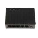 5-Port Fast Ethernet Switch Desktop Network Splitter Hub 10Mbps/100Mbps, Plug and Play, Eu Plug