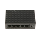 5-Port Fast Ethernet Switch Desktop Network Splitter Hub 10Mbps/100Mbps, Plug and Play, Eu Plug
