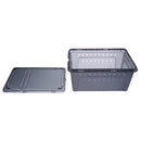 Reptile Hide Box Den Spawning Cave fo Tortoise Snake Lizard Medium Large