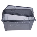 Reptile Hide Box Den Spawning Cave fo Tortoise Snake Lizard Medium Large