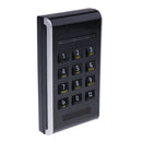 Access Control System Door Keypad Locks Touch Keypad Access Control Keypad Door Lock Outdoor 125KHz Keypad ID Support 1000 User (Black)