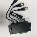 4CH Passive Video Balun Transceiver Box Via Twisted Pairs BNC Male RJ45