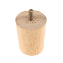 6CM Universal Solid Wood Furniture Leg Sofa Leg Bed Leg Table Leg Chair Feet
