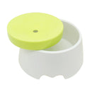 No Spill Do Not Wet the Pet Bowl No Splash Dog Cat Dish Feeder Water Drinker -Green
