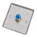 Anit-rust Strong Metal Door Exit Push Button Switch Plate for Home Office Access Control System