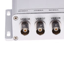 8CH Passive Video Balun CCTV Via Twisted Pairs BNC Male RJ45 Silver