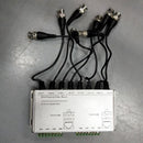 8CH Passive Video Balun CCTV Via Twisted Pairs BNC Male RJ45 Silver