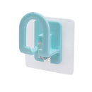Wall Adhesive Toothbrush Holder Bracket Rinsing Mug Cup Hanger Bathroom Rack