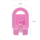 Wall Adhesive Toothbrush Holder Bracket Rinsing Mug Cup Hanger Bathroom Rack